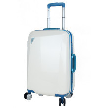 摩斯卡Monsca男女旅行箱鋁框商務(wù)萬向輪拉桿箱托運箱行李箱 20寸登機箱 2220 粉綠色 - 京東觸屏版